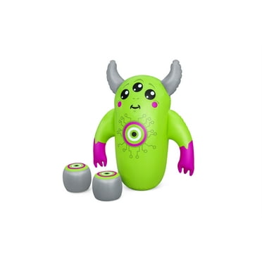 Play Day Kids Monster Inflatable Bop Bag with Boxing Gloves