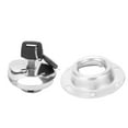 thumbnail image 4 of Tank Fuel Gas Cap, Generator Tank Fuel Gas Cover Stainless Steel Round Shape  for Generator Set Replacement Part, 4 of 7