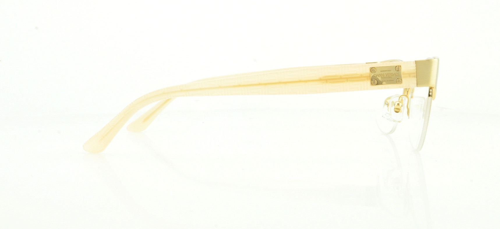 VERSACE Eyeglasses VE 1222 1196 Brushed Gold 53MM - Walmart.com display picture 3