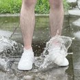 thumbnail image 2 of Silicone Waterproof Shoe Covers, High Elasticity Silicone Reusable Rain Overshoes for Multi-Scene Protection (Foldable Galoshes), 2 of 6