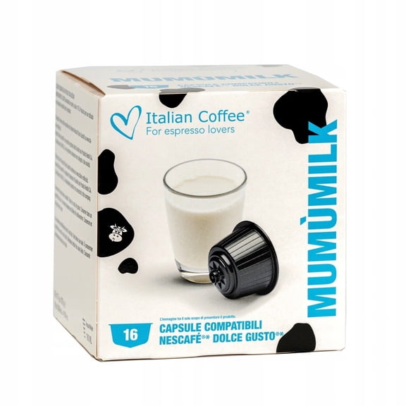 ITALIAN COFFEE MumuMilk milk pods for Dolce Gusto coffee machines 1 box
