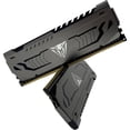 thumbnail image 2 of Patriot Viper Steel DDR4 RAM 32GB (2X16GB) 3200MHz CL16 UDIMM Desktop Gaming Memory Kit - PVS432G320C6K, 2 of 2