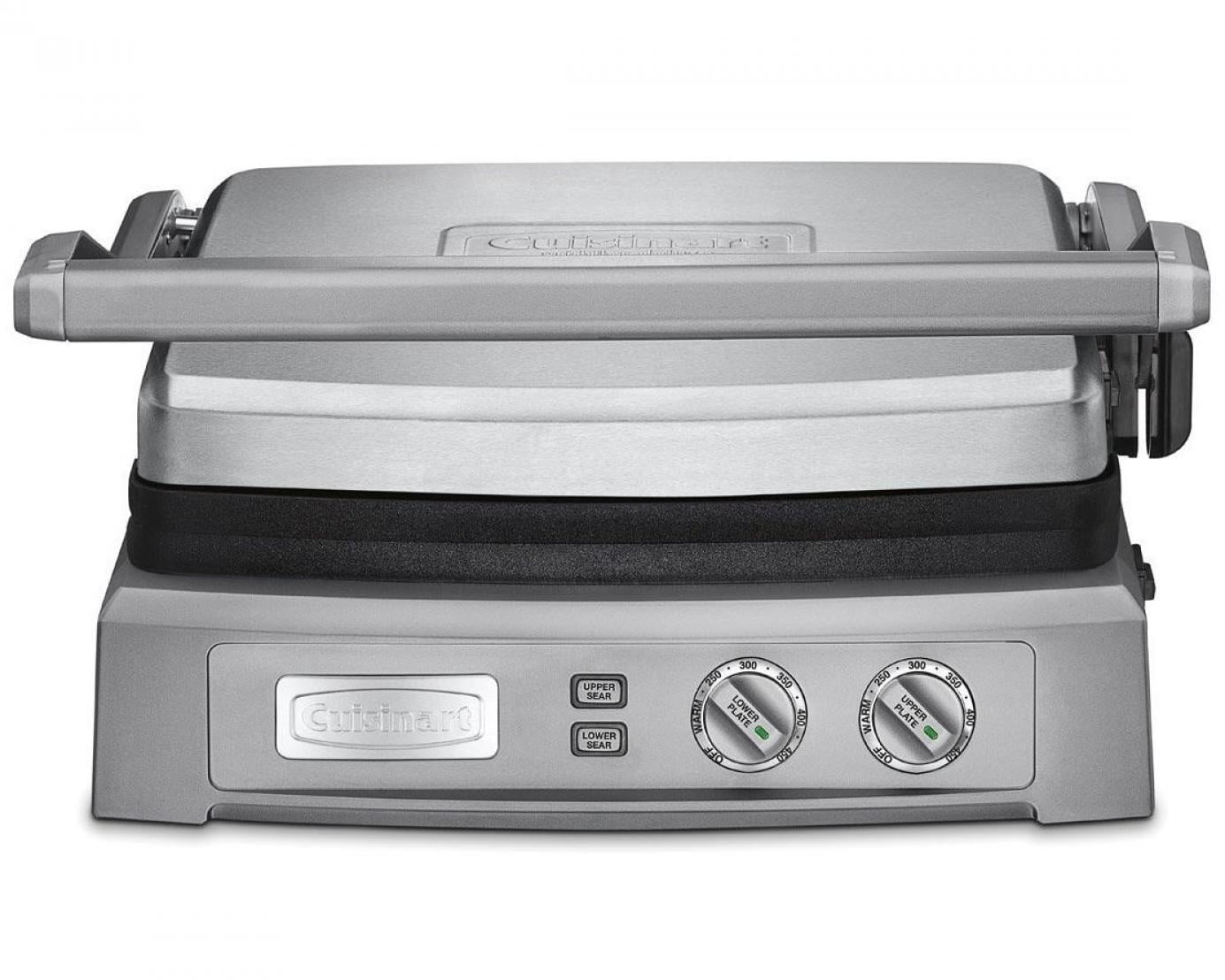 Cuisinart Deluxe Electric Grill with Removable Plates, Panini