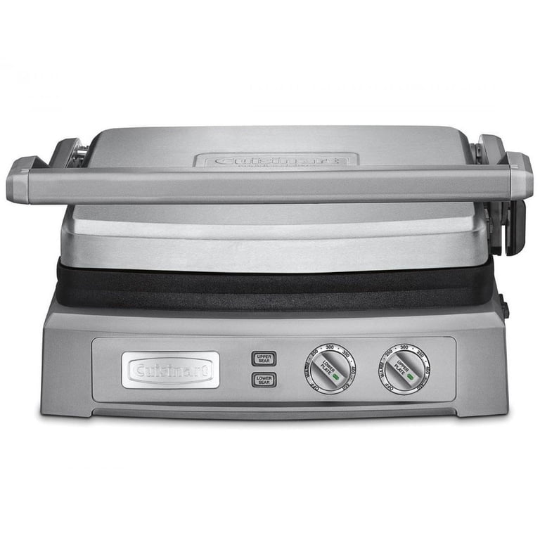 Cuisinart Deluxe Electric Grill with Removable Plates, Panini Cuisinart Deluxe Electric Grill with Removable Plates, Panini
