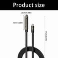 thumbnail image 6 of 2026 Upgraded Sideways Phone Charger, 2-in-1 Invisible Holder Charger Cable, 240W Fast Charging Cord with Built-in Phone Stand for Smartphones Tablets (C to C (240W)), 6 of 8