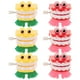 thumbnail image 1 of 6 piezas de juguetes de dientes castañeteantes a cuerda, divertidos dientes andantes (estilo aleatorio), 1 of 8