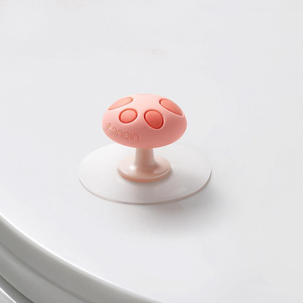 Silicone Portable Toilet Seat Lifter Toilet Lid Handle Self Adhesive