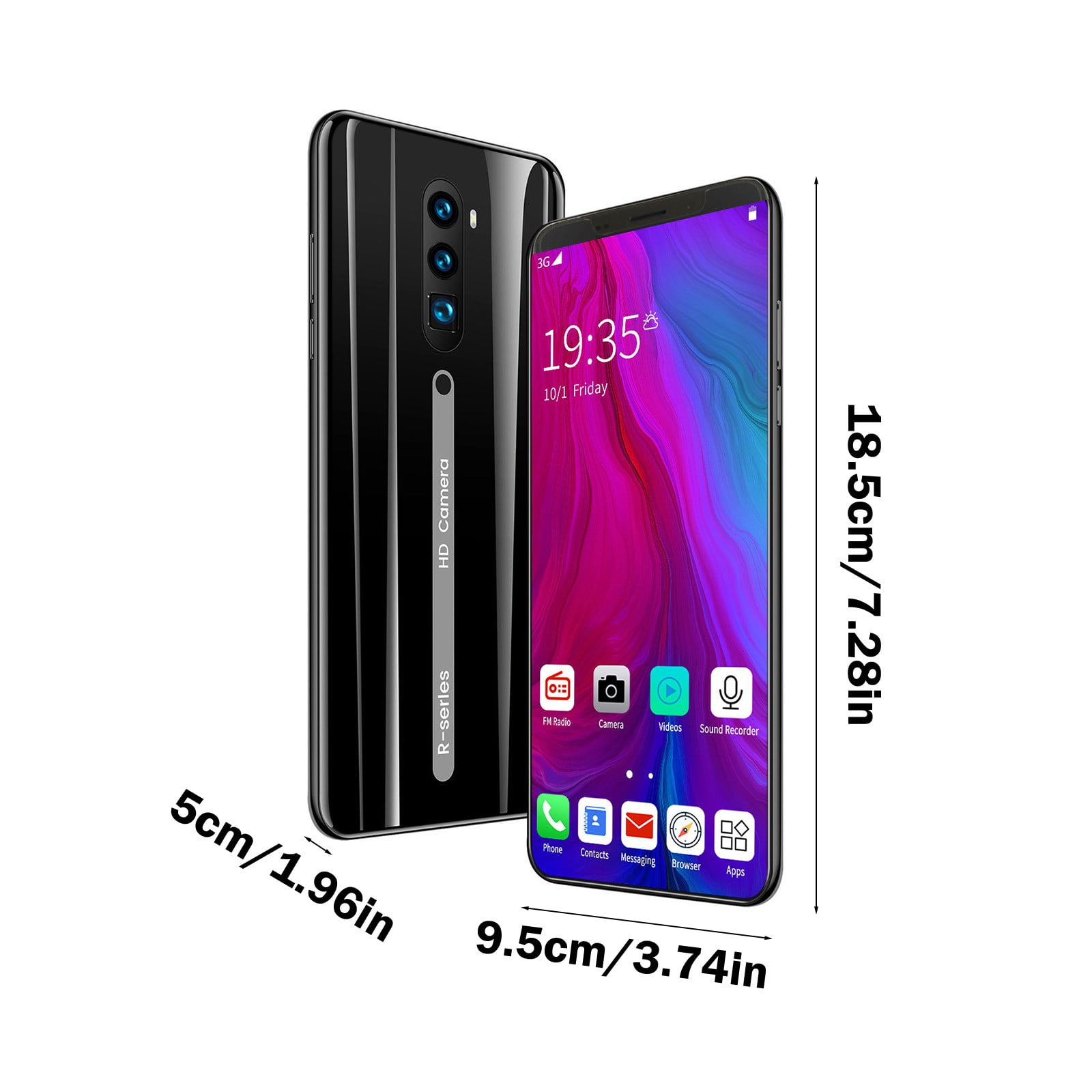 FYTPOV Android Phone, Effortlessly Manage Border Payments With The Rino3pro 5.8-Inch Android Smartphone - 512GB Storage For Ultimate Connectivity, Cell Phones Unlocked