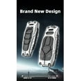 thumbnail image 2 of Heavy Metal Key Fob Cover Case Protector for Audi, Keychain, Accessories for Audi A1 A3 A4 A5 A6 Q3 Q5 Q7 TT S3 R8, 2 of 6