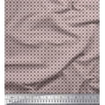 thumbnail image 1 of Soimoi Pink Poly Georgette Fabric Artistic Geometric Fabric Prints By Yard 42 Inch Wide, 1 of 5