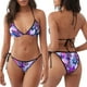 thumbnail image 3 of Fotbe Flying Butterflies Traje de Baño para Mujer de Dos Piezas – Bikini Sexy de Tirantes Tipo Halter con Diseño Triangular, 3 of 6