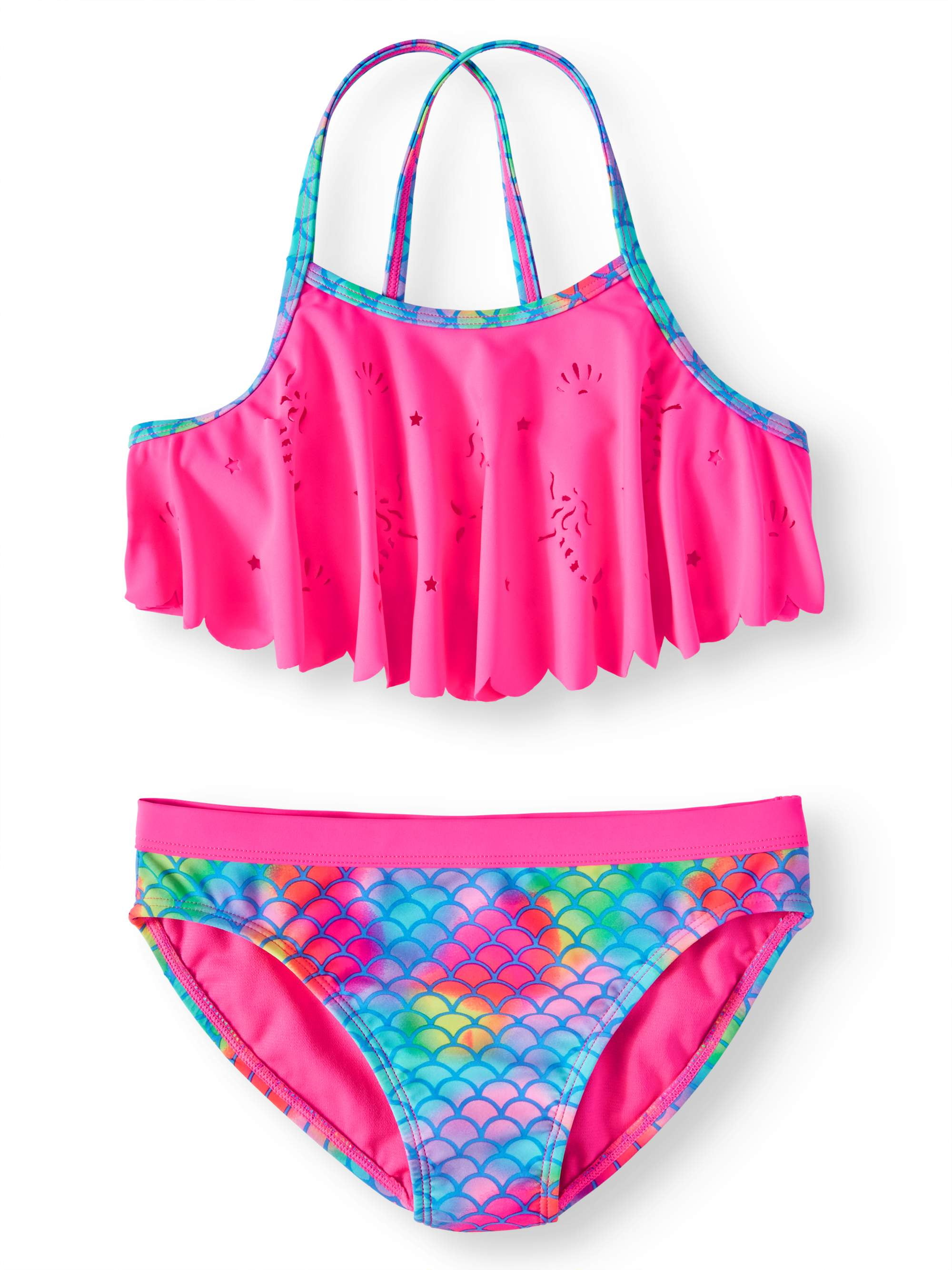 walmart girls mermaid swimsuit