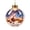 Blue Winter Village, variant on Kuokaa Lighted 3D Christmas Ball Ornament, 3.1-Inch Clear Globe with Mini Holiday Scene for Tree and Seasonal Display (Nativity Panorama)