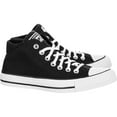 thumbnail image 2 of Women's Converse Chuck Taylor All Star Madison Mid Sneakers Color: Black White Size: 8.5, 2 of 5
