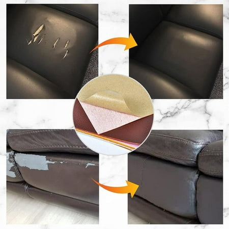 Lia Quick Fix Leather Repair Patch For, How To Repair Leather Scratches On Sofa