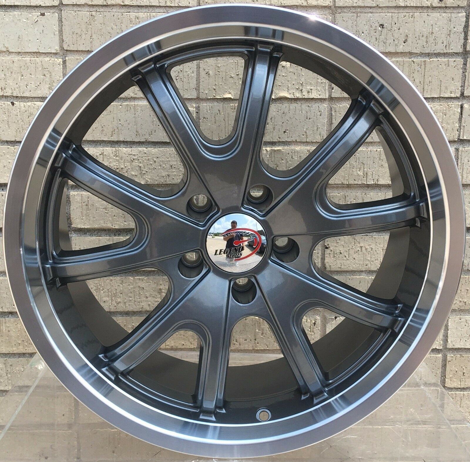 4 Wheels Rims 18" Inch for Jaguar XJ XK8 XKR Buick SKYLARK SPECIAL