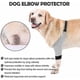 thumbnail image 4 of ZHAOCHENG Protector de codo para perro, funda ajustable para pata delantera, protección para recuperación de lesiones por cirugía de mascotas, 1 par, 4 of 5