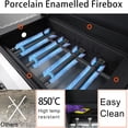 thumbnail image 3 of All-in-One Propane Gas Grill with Grilling & Griddling Functions, 745 Sq.Inch Cooking Space for Patio or Camping, 3 of 7