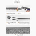 thumbnail image 5 of Seamless Carpet Edge Strip 6M for 10mm Thick Flooring Transition Safe Solution, 5 of 5