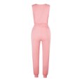 thumbnail image 4 of Samickarr Jumpsuits For Women Summmer Dressy Wedding Women Loose Two-piece Sets Solid Sleeveless Tops Vest Casual Pants Sweatsuit, 4 of 5