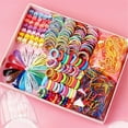 thumbnail image 4 of 790 PCS Girls Hair Accessories Kit - Toddler Snap Clips, Colorful Ties & Loops for Baby, Kids, Teens, 4 of 13