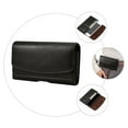 thumbnail image 6 of LULULION Phone Belt Pouch PU Universal Cell Phone Case with Waist Clip, 6 of 8