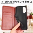 thumbnail image 4 of Luxury Wallet Leather Case For Xiaomi 14Ultra 13T 13 Lite 12 12T Pro Redmi Note 13 Pro 5G Note 12 Pro+ 12S 11 11S Poco X6 M6 Pro M5 X5 Protective Cover With Card Slot Holder Shell Fundas, 4 of 9