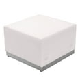 thumbnail image 6 of BizChair White LeatherSoft Reception Configuration, 6 Pieces, 6 of 8