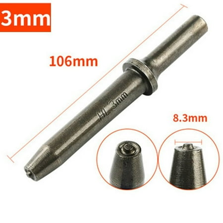 

1PC Pneumatic Rivet Head Semi Hollow Solid Rivet Head Pneumatic Hammer impact