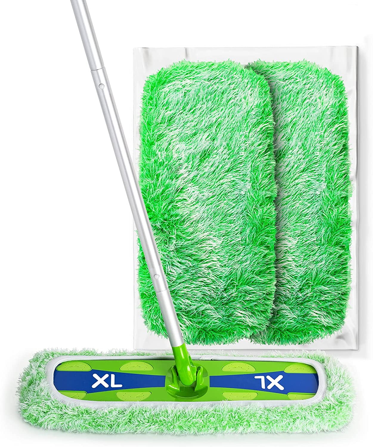 XLarge Dust Mop Refill for Swiffer XL (2 Pack) Microfiber Pet Heavy Duty Dry Sweeping Refills