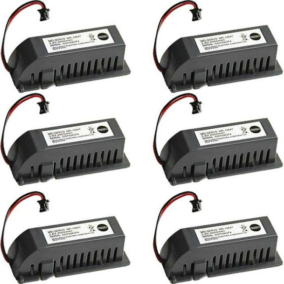 6 PCS 3.6V MR-J3BAT 2000mAh ER6VC119A/B PLC CNC Li-ion Battery for ER6VC119A/B MELSERVO MR70