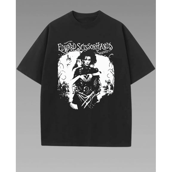 Payeah Edward Scissorhands Shirt  Women's Shirt Tee 1 Pcs 220g Heavy Cotton T Shirt