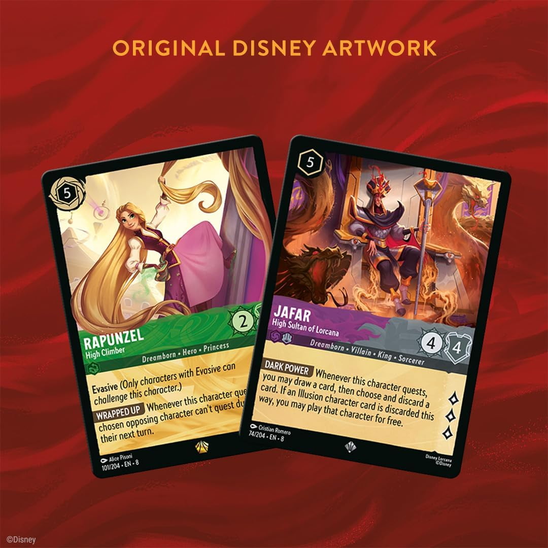 Free Shipping! Ravensburger Disney Lorcana Reign of Jafar