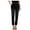 z12-Black, variant on Women's Relaxed-fit Jogger Sweatpants Denim Jeans Mid Waisted Slim Pants Trousers Lace Up Women's Casual Jeans Leisure Versatile Dailywear