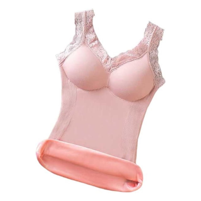Chaleco térmico Qarigey lencería térmica ropa de invierno rosado