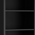 thumbnail image 4 of Simpli Home Amherst 30 inch Wide Solid Wood Transitional 5 Shelf Bookcase in Black, 4 of 11
