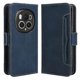 thumbnail image 1 of Funda de cuero para Honor Magic6 Pro 5G, funda con soporte y ranuras para varias tarjetas, marrón, azul, estilo A Honor Magic6 Pro 5G, 1 of 5