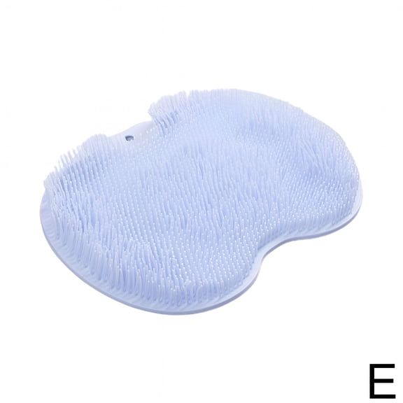 ACDANC Silicone Shower Foot Scrubber Back Body Brush Massager Pad Mat Cleaning Bathroom