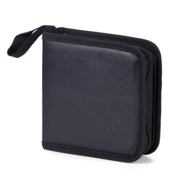EASTIN Étui à CD Noir Étui Porte-CD pour 40 CD Étui de Transport pour CD pour Voiture Maison Voyage
