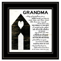 My Grandma is the Best by Cindy Jacobs Printed Wall Art Wood Multi-Color