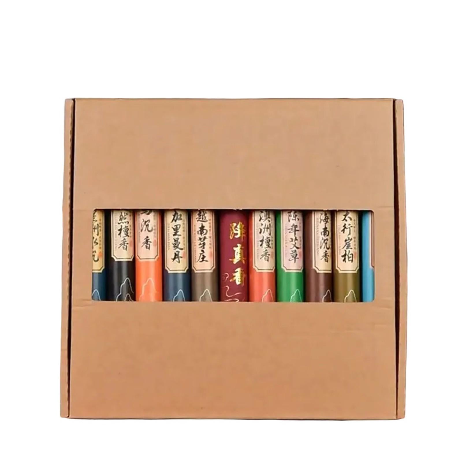 incense Sticks Variety Pack, Agarwood incense, Sandalwood incense, Sandalwood incense Sticks with Frankincense, Citronella, Patchouli, Wildberry, Lavender, Japanese, Cinnamon,