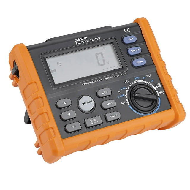 Testeur de Fuite, testeur RCD, Analyseur de Combustion avec Technologie de Tonification Numérique pour Bureau, Connexion, Transmission de Données, Installation, Travail, Maison