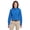 FRENCH BLUE, variant on Harriton Ladies' Foundation 100% Cotton Long-Sleeve Twill Shirt with Teflonâ„¢ - M581W