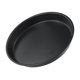 thumbnail image 2 of KDJ 8 Inch Non-Stick Pizza Baking Tray, Microwave Oven Pan, Carbon Steel Cookware, Round Dish for Crispy Pizza Base, Meat, Fish, Chicken, Easy to Clean, Black, 2 of 10