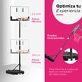 thumbnail image 3 of Canasta Basquetbol Baloncesto Altura 1 A 2.2 Mts ParaNiños y Adultos, 3 of 7