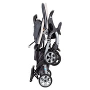 Open Box Baby Trend Sit N' Stand Easy Fold Twin Double Infant Toddler Stroller