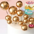 thumbnail image 3 of CAROOTU Cake Toppers Cute Colorful Cake Decorations Party Supplies For Birthday, 3 of 6