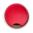 thumbnail image 3 of MIE Red Starbucks Replacement Lid for Ceramic Travel Mug 10oz / 12oz / 16oz, Coffee Mug , Tea Cup , Tumbler Lid , Mug Lid, Cup Lid, Twist Lid, 3 of 5