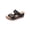 Black, variant on Sandals Women Sole Earth Womens Sandals | Leather Double-Buckle Slides Women Dress Shoes for Women Black 5.5