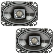Polk Audio DB462 4" x 6" 150W Max 2-Way 4-Ohm Car Marine Stereo Coaxial Speakers